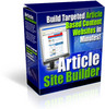 Thumbnail Article Site Builder Rights With Master Resale Rights.