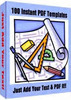 Thumbnail PDF Templates 100x With Master Resale Rights.
