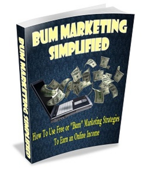 Product picture Bum Marketing Magic With Master Resale Rights.