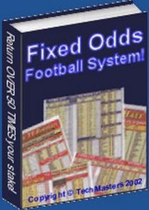 Product picture Fixed Odds Football System With Master Resale Rights.