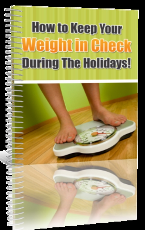 Product picture How to keep your weight in Check with MRR. 