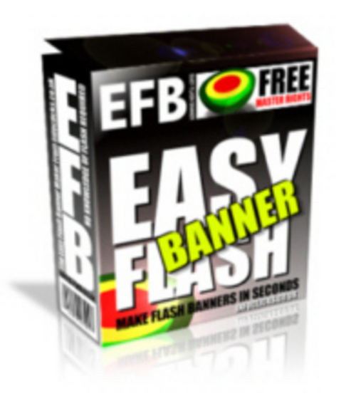 Product picture Easy Flash Banner Make Flash Banners In Seconds With MRR.
