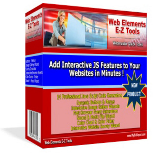 Product picture Web Elements E-z Tools With Master Resale Rights
