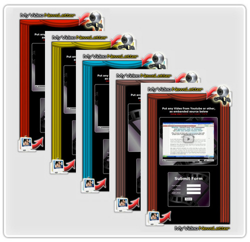 Product picture Video Squeeze Templates With Master Resale Rights.