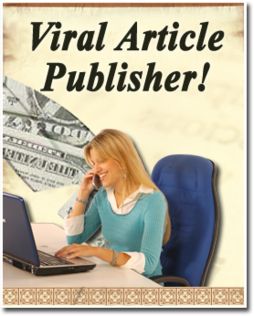 Product picture Viral Article Publisher With Master Resale Rights.