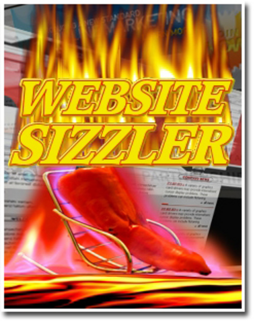 Product picture Web Site Sizzler With Master Resale Rights.
